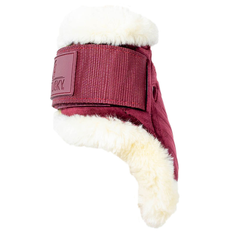 Streichkappen Young Vegan Sheepskin Velvet Bordeaux