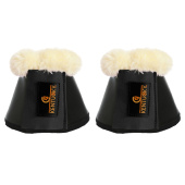Hufglocken Sheepskin Leather Schwarz Hufglocken Sheepskin Leather Schwarz