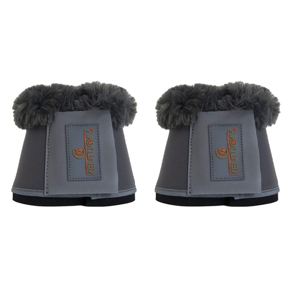 Hufglocken Sheepskin Leather Grau
