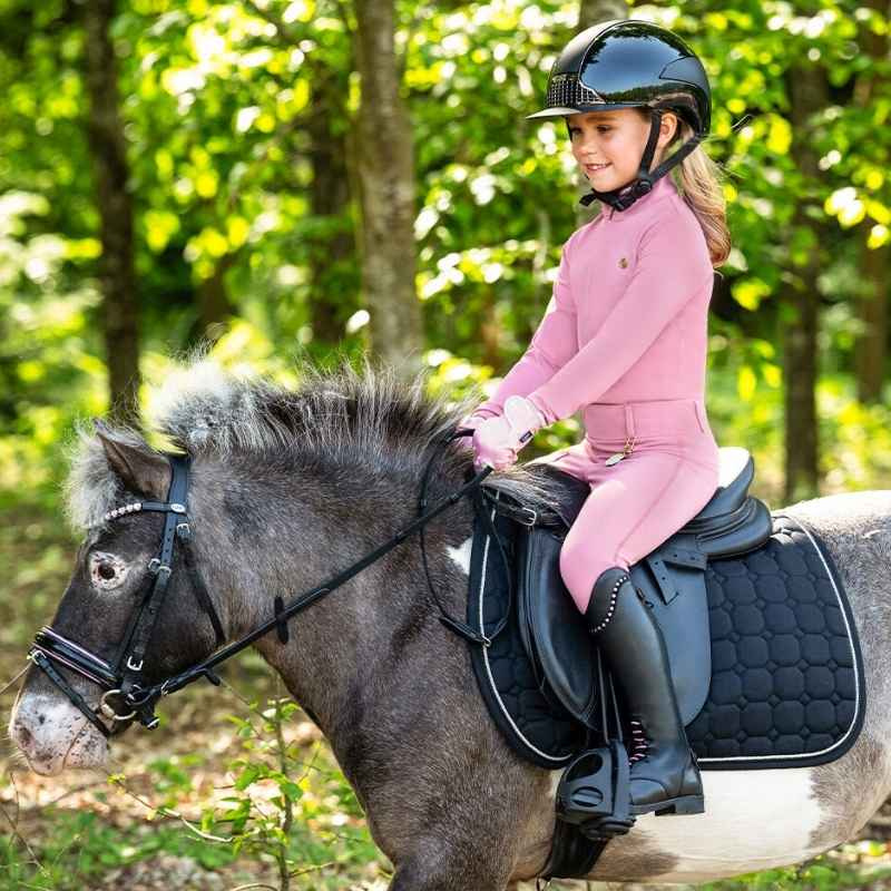 Reitshirt Kinder/Junior Lucky Start Rosa