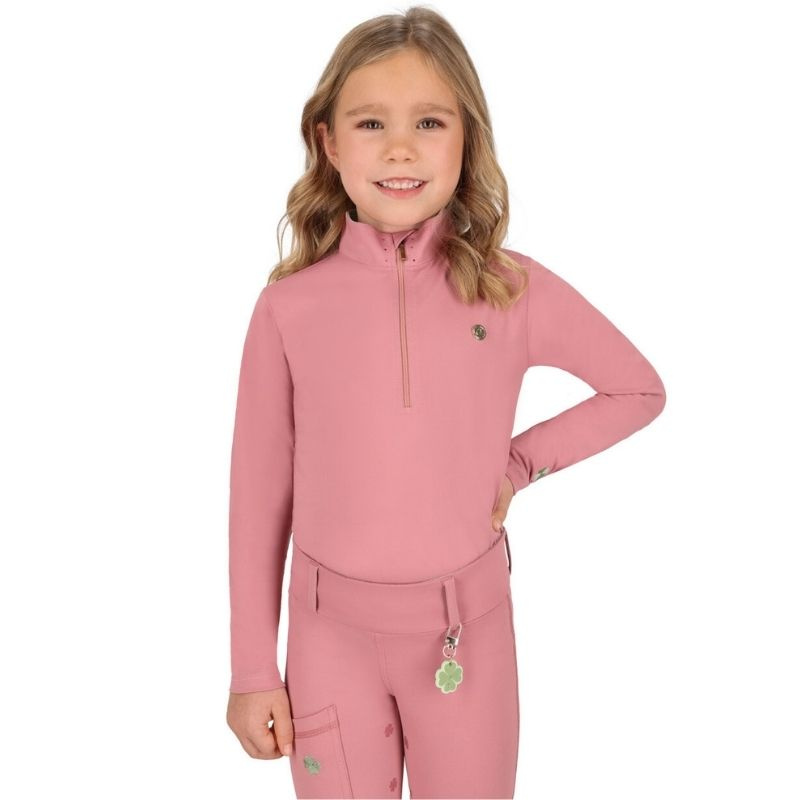 Reitshirt Kinder/Junior Lucky Start Rosa