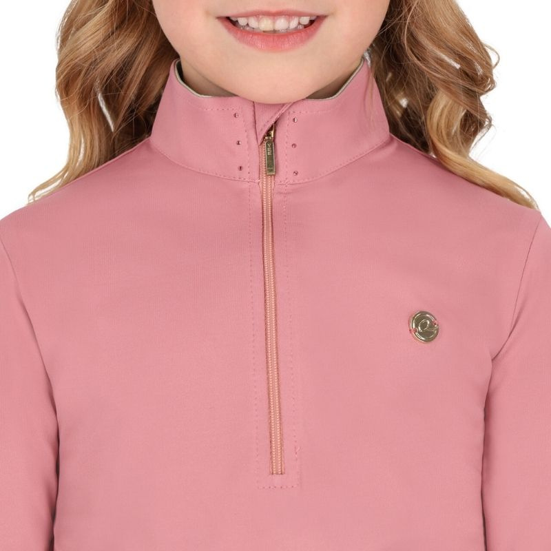 Reitshirt Kinder/Junior Lucky Start Rosa