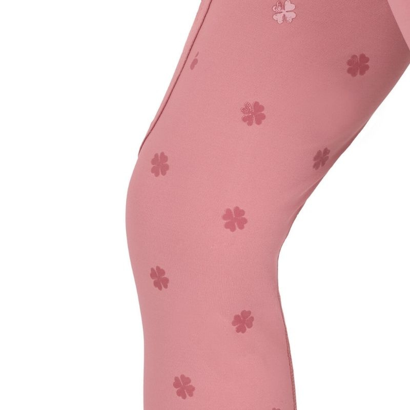 Reitleggings Kinder/Junior Lucky Start Full Grip Rosa