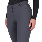 Reithose Livora Full Grip Grau Reithose Livora Full Grip Grau