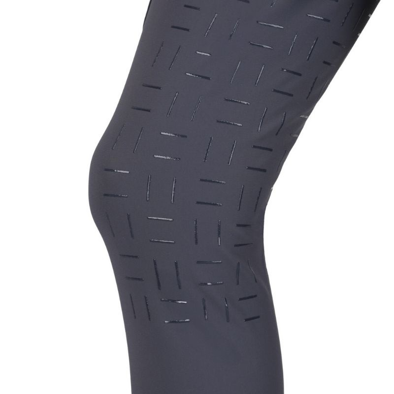 Reithose Kinder/Junior Livora Full Grip Grau