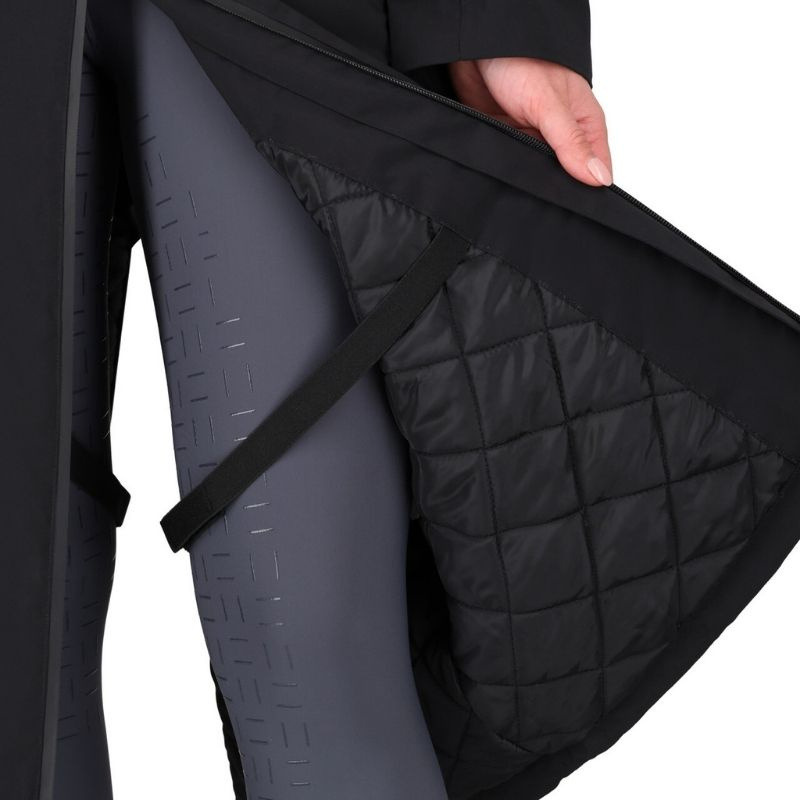 Reitmantel Livora Waterproof Schwarz