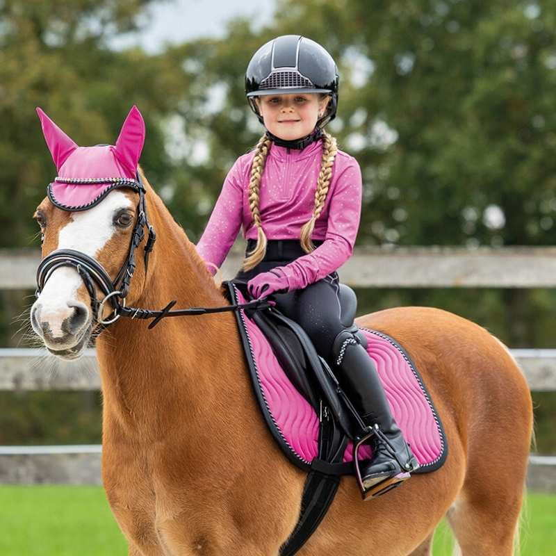 Reittop Kinder/Junior Isalyn Brushed Rosa