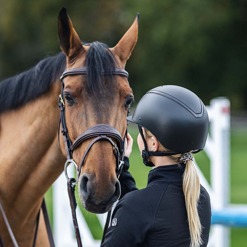 Reithelm Kylo Matte Schwarz/Schwarz
