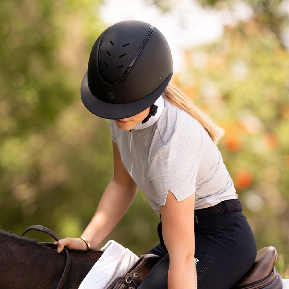 Reithelm MIPS Kylo Matt Sonnenblende Schwarz/Schwarz