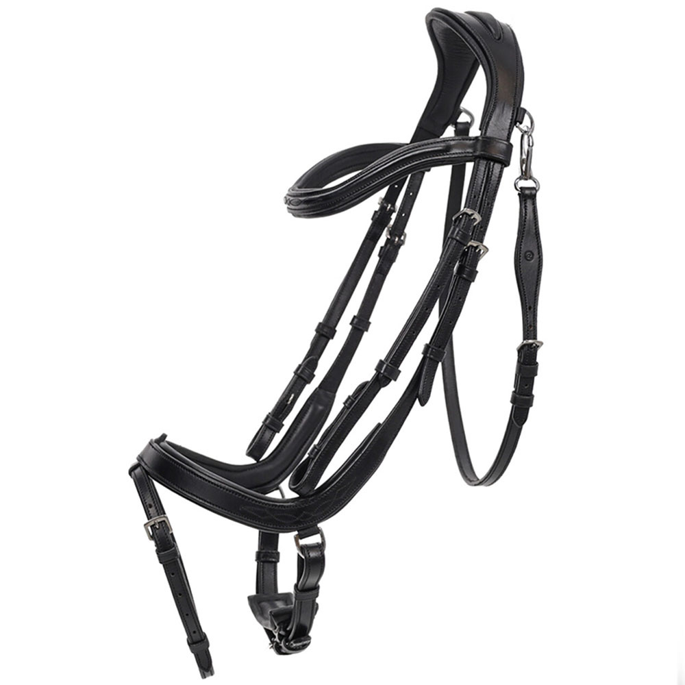Anatomisches Trense Salerno Schwarz