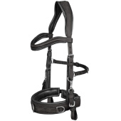 Kappzaum Leather Anatomic Schwarz Kappzaum Leather Anatomic Schwarz