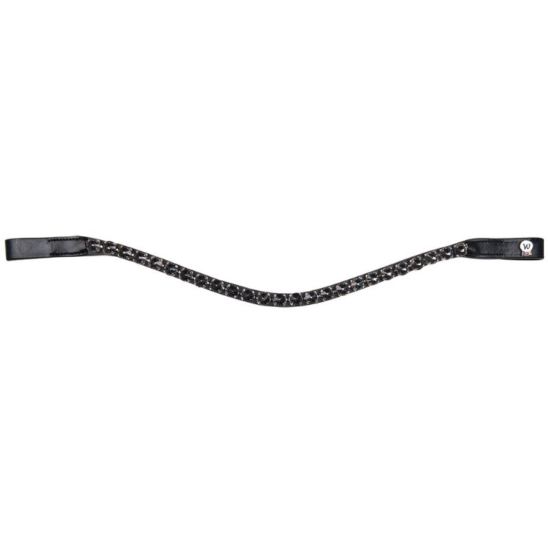 Stirnriemen Boost X-Line Schwarz/Schwarz