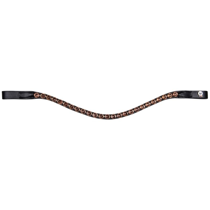 Stirnriemen Boost X-Line Schwarz/Roségold