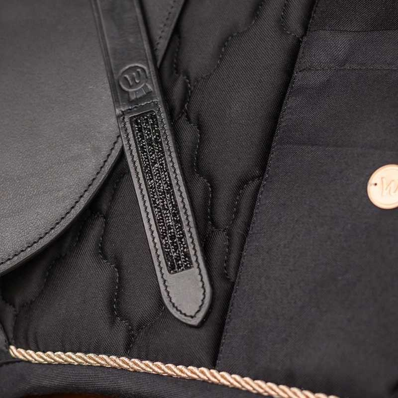 Steigbügelriemen Blackstar X-Line Schwarz/Schwarz