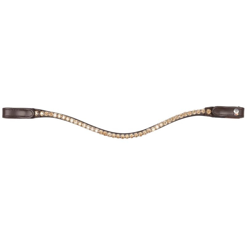 Stirnriemen Shine X-Line Braun/Toffee