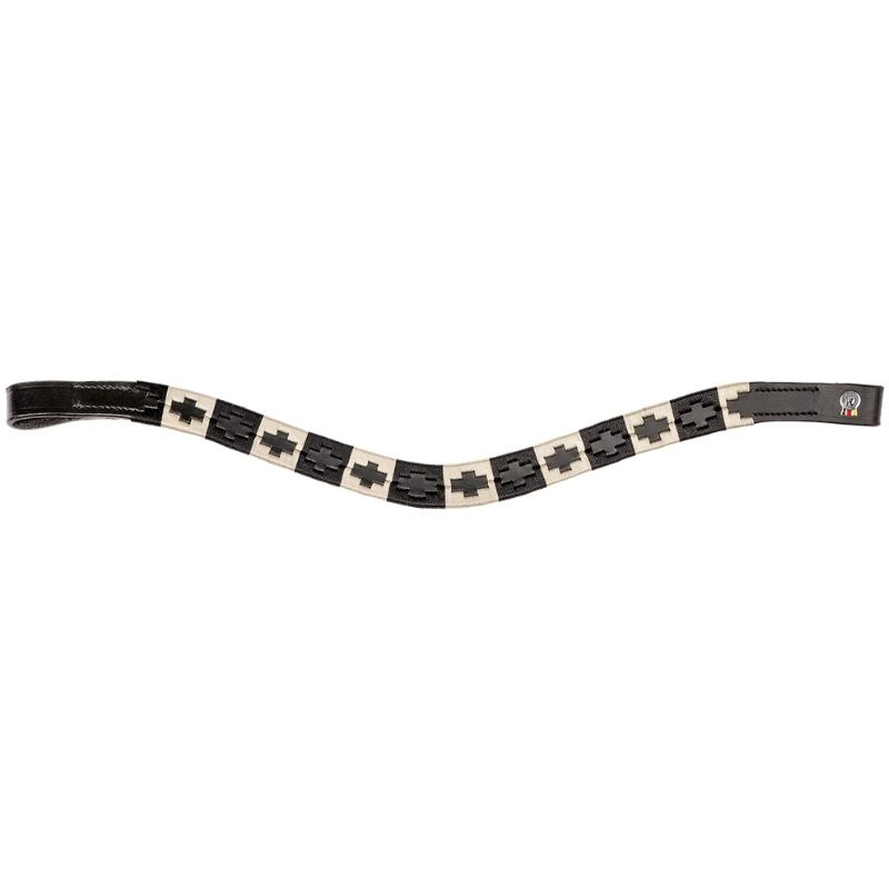 Stirnriemen Polo X-Line Schwarz/Beige