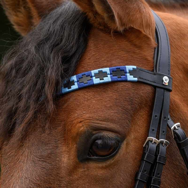 Stirnriemen Polo X-Line Schwarz/Blau