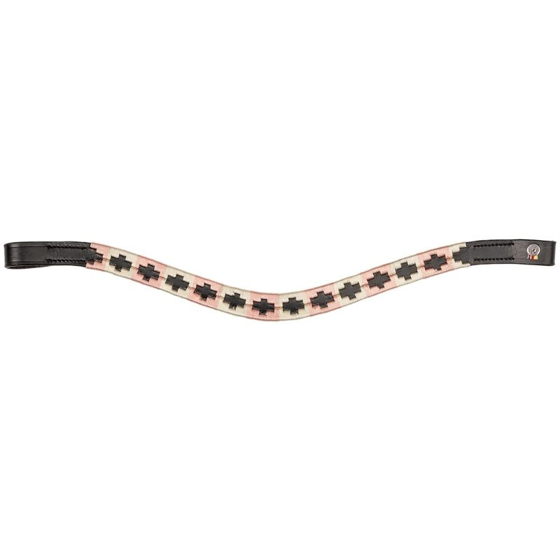 Stirnriemen Polo X-Line Schwarz/Rosa