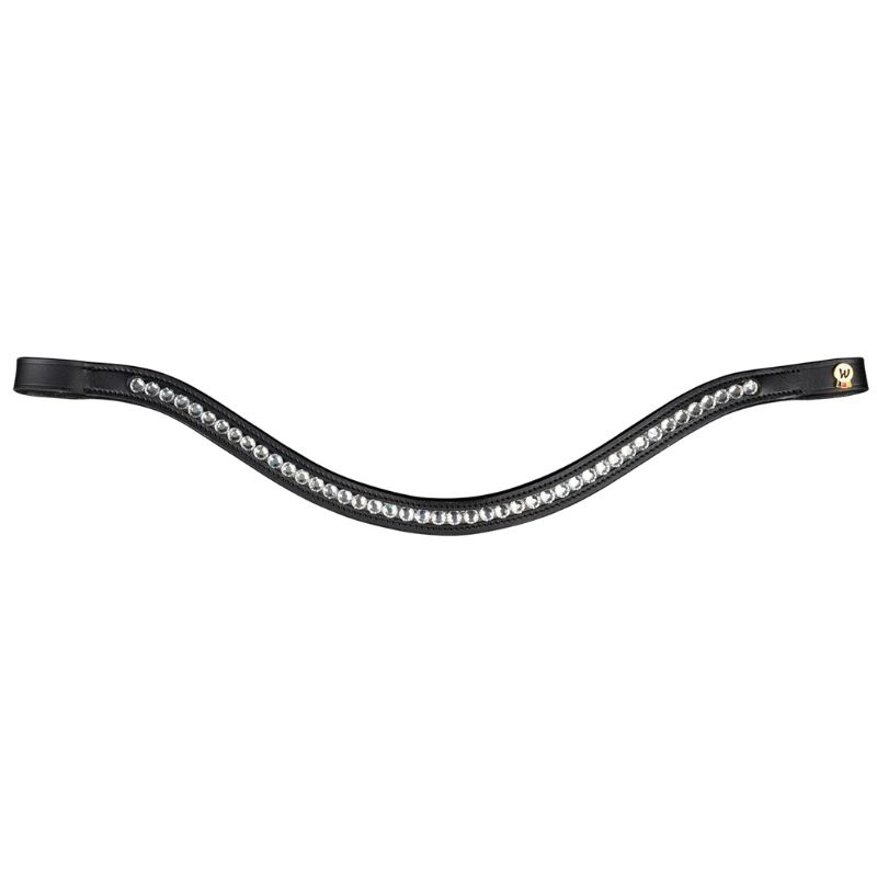 Dressurtrense Magic Croco S-Line Schwarz