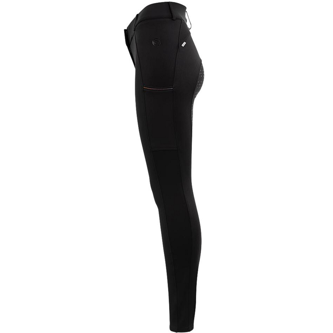 Reithosen Prime Silikon Vollbesatz Schwarz