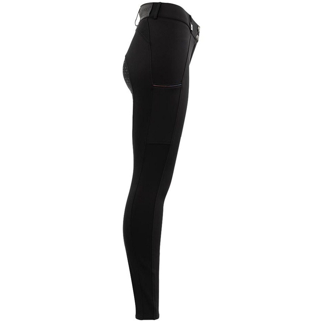 Reithosen Prime Silikon Vollbesatz Schwarz