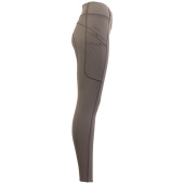 Reitleggings Tregging Exposure Silicone Full Seat Taupe Reitleggings Tregging Exposure Silicone Full Seat Taupe