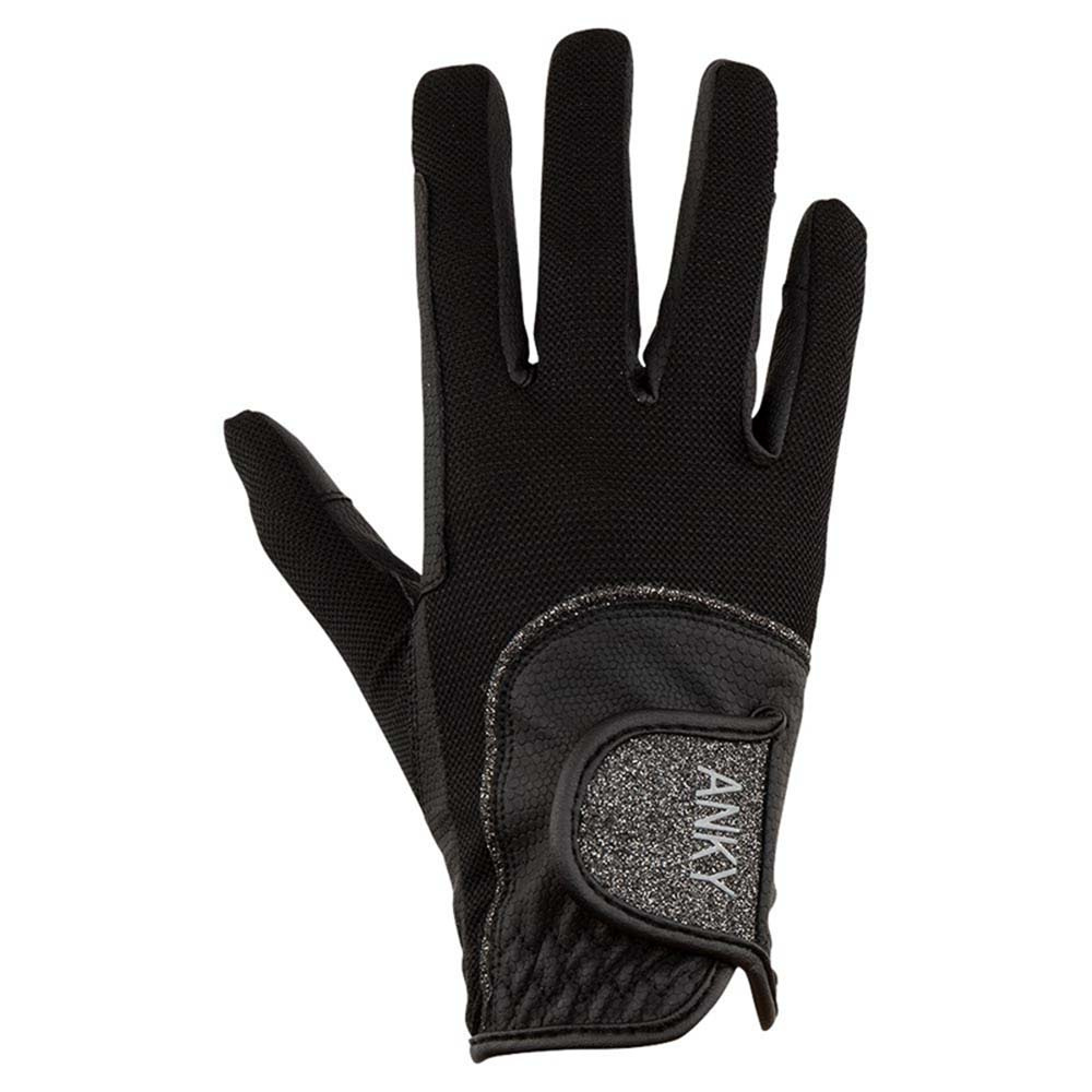 Reithandschuhe Technical Mesh Schwarz