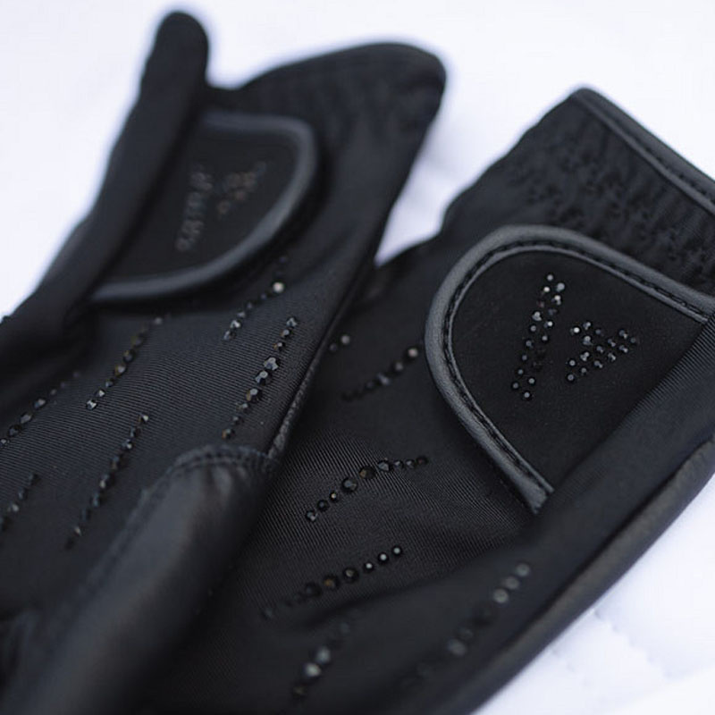 Reithandschuhe Technical Luminous Schwarz