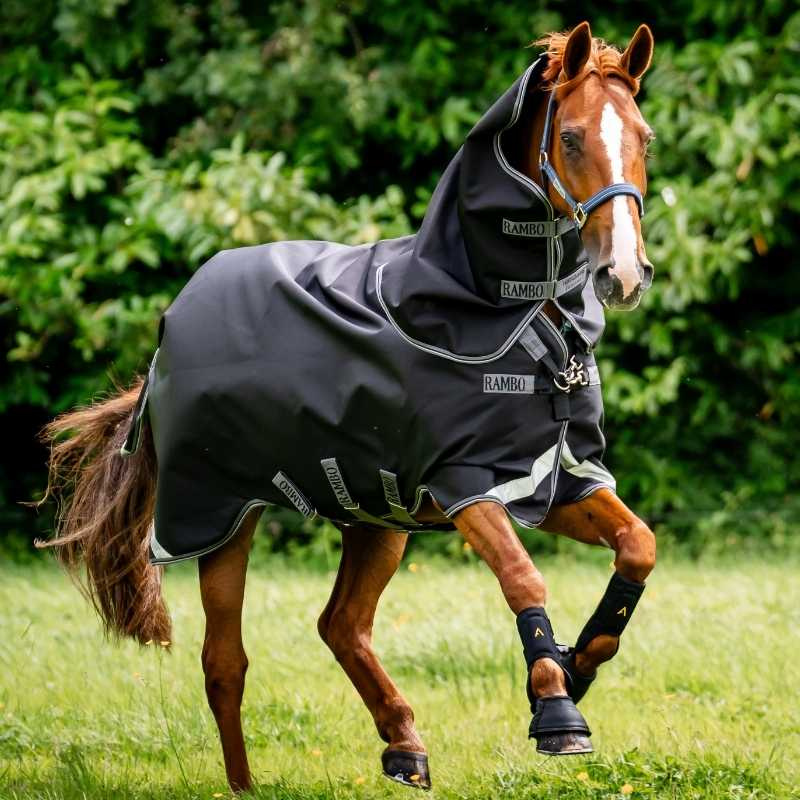Regendecke Rambo Supreme Plus 1680D 50g Schwarz/Grau/Silber
