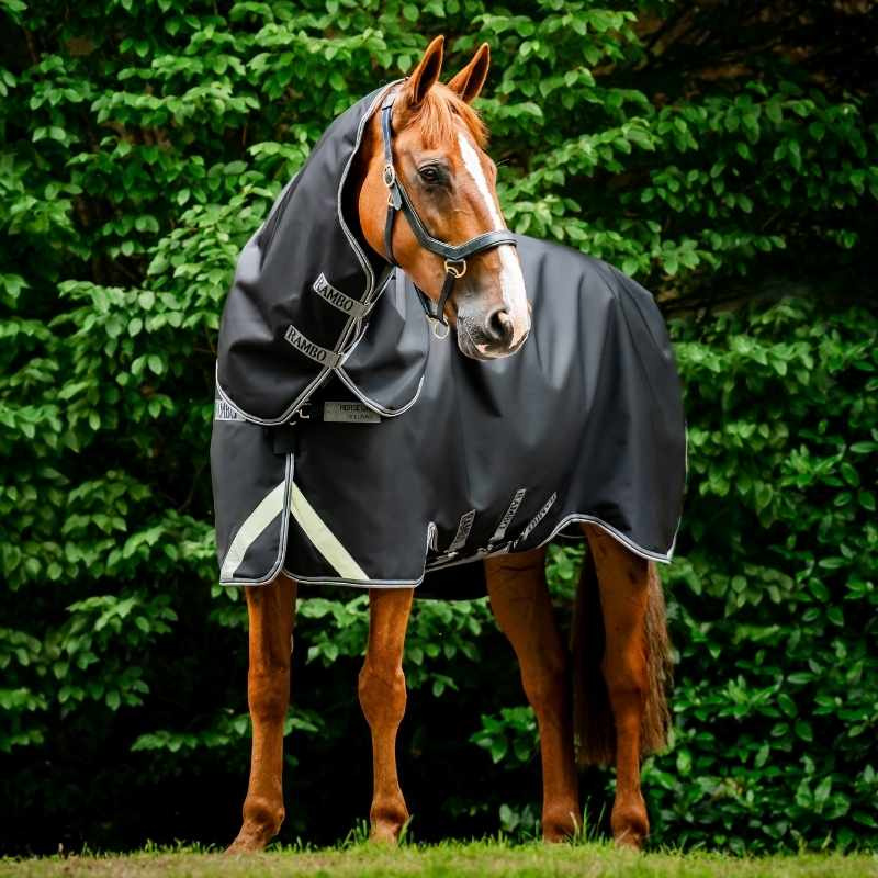 Regendecke Rambo Supreme Plus 1680D 50g Schwarz/Grau/Silber