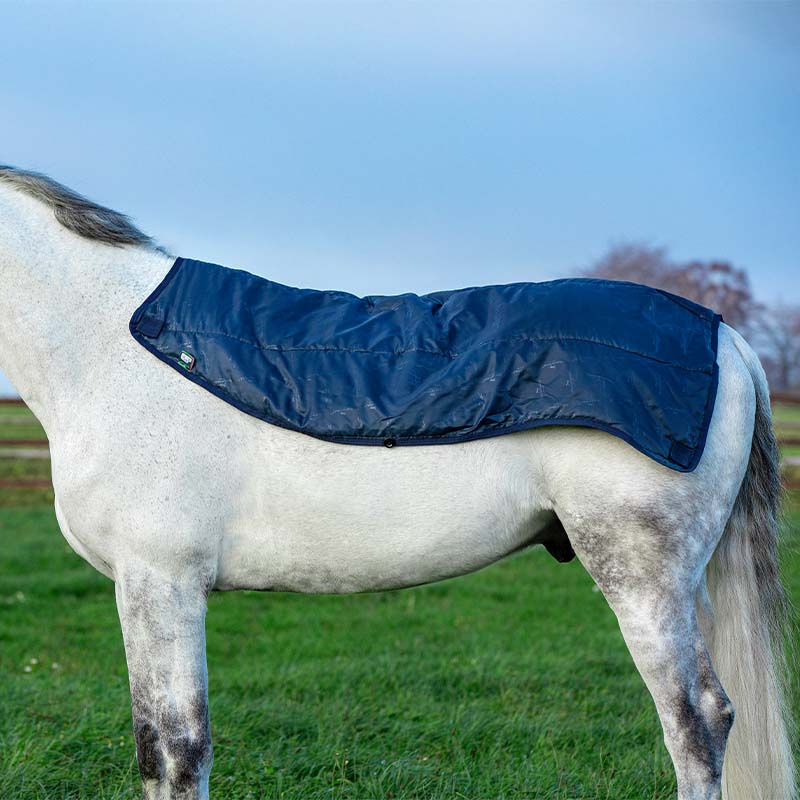 Regen-/Fliegen Decke Rambo Summer Series Marineblau/Grau