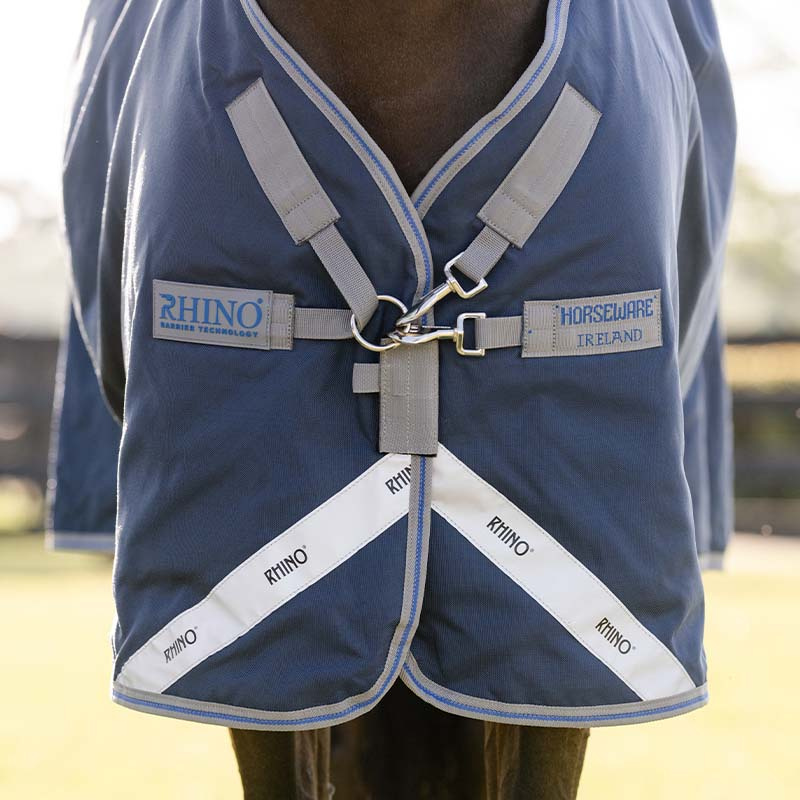 Outdoordecke Rhino 1000D 100g Marineblau/Grau/Blau