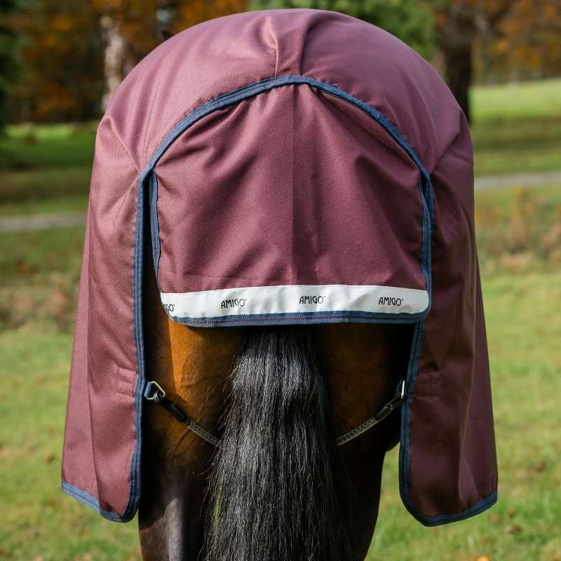 Regendecke Amigo Plus 1200D 50g Bordeaux/Marineblau/Grau