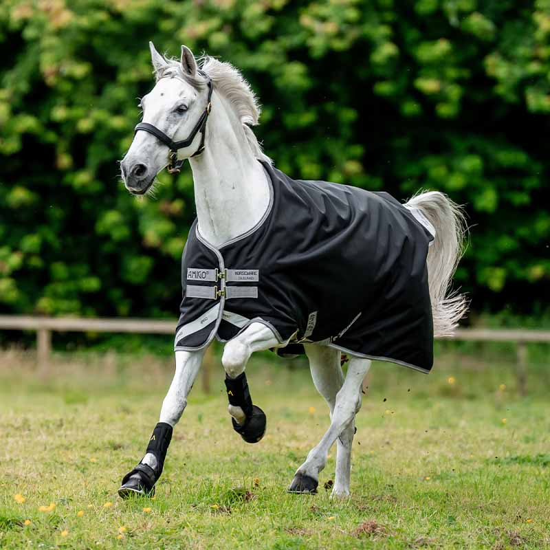 Winterdecke Amigo Bravo 12 Original 250g Schwarz/Grau