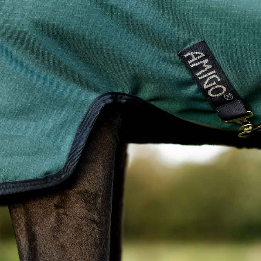 Regendecke Amigo Ripstop 900D 0g Grün/Marineblau/Silber