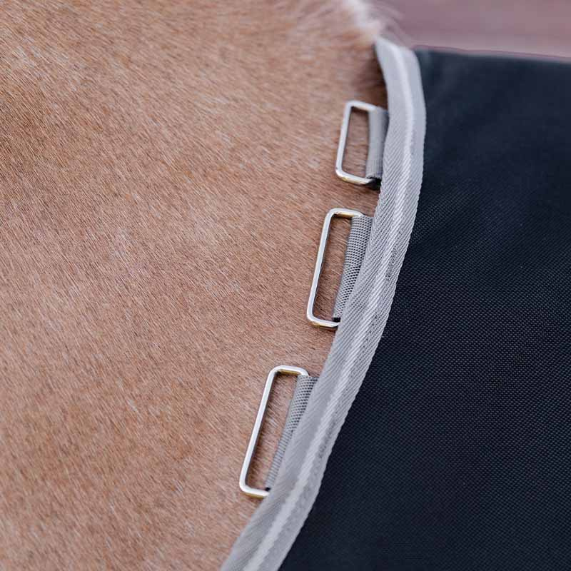 Regendecke Amigo Ripstop 900D 0g Pony Schwarz/Grau