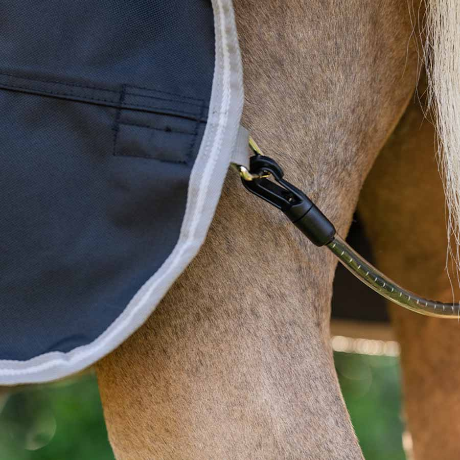 Regendecke Amigo Ripstop 900D 0g Pony Schwarz/Grau