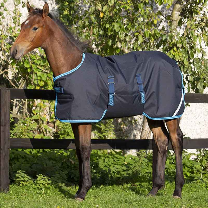 Fohlendecke Amigo Ripstop 200g Marineblau/Hellblau