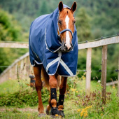 Winterdecke Amigo Plus 1200D 400g Marineblau/Grau/Silber Winterdecke Amigo Plus 1200D 400g Marineblau/Grau/Silber