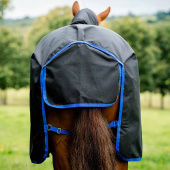 Regendecke Amigo Ripstop 900D Plus 0g Schwarz/Blau Regendecke Amigo Ripstop 900D Plus 0g Schwarz/Blau