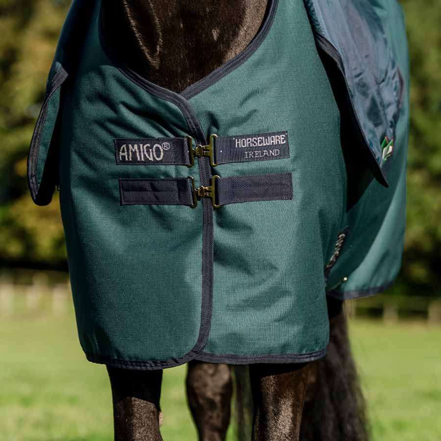 Winterdecke Amigo Ripstop 900D Plus 200g Grün/Marineblau/Silber