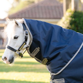 Regendecke Amigo 1200D Plus Pony 0g Marine/Grau/Silber Regendecke Amigo 1200D Plus Pony 0g Marine/Grau/Silber