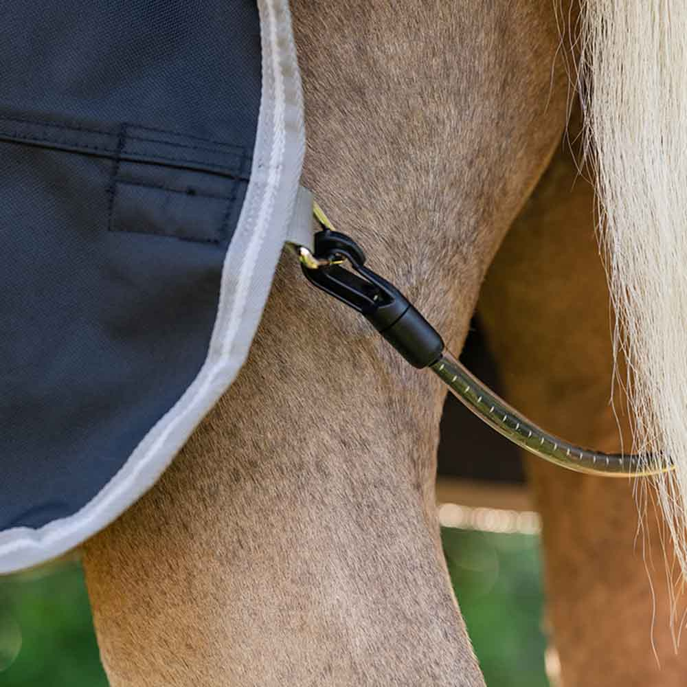 Regendecke Amigo 1200D Plus Pony 0g Schwarz/Grau