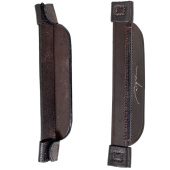 Blinkers Fancy Stitching Braun Blinkers Fancy Stitching Braun