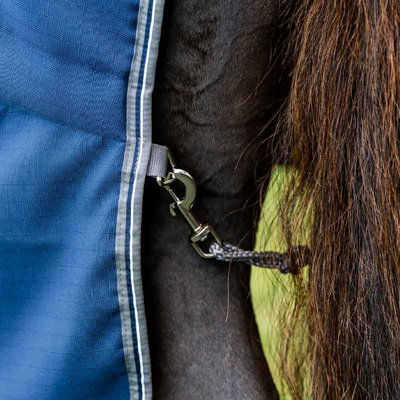 Stalldecke Rambo 1000D 100g Marine/Grau/Silber