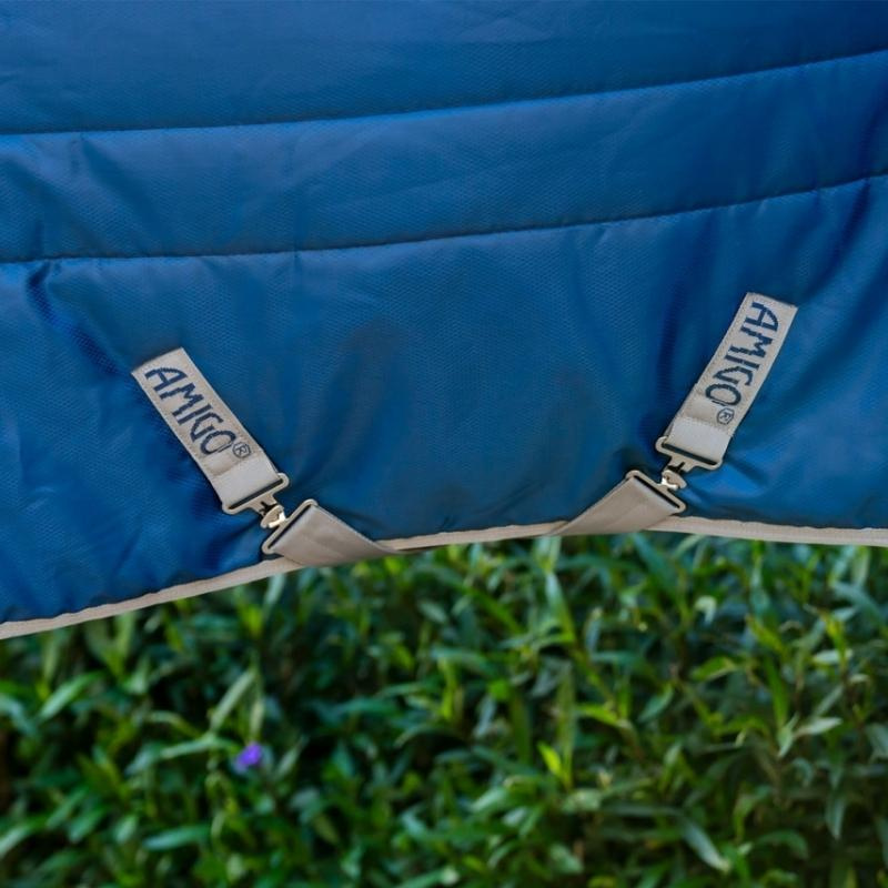 Stalldecke Amigo Ripstop Insulator 210D 200g Marineblau/Grau