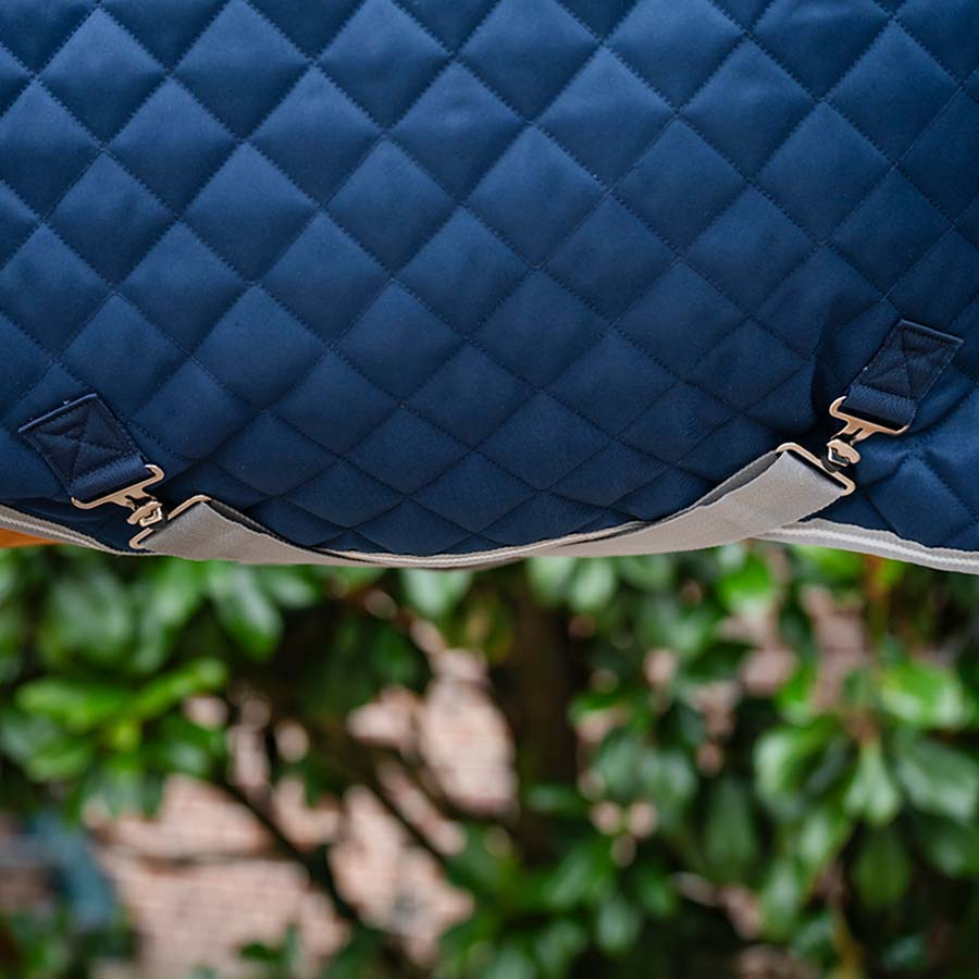 Stalldecke Amigo Quilted 600D Plus 200g Marine/Grau/Silber