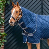 Stalldecke Amigo Quilted 600D Plus 200g Marine/Grau/Silber Stalldecke Amigo Quilted 600D Plus 200g Marine/Grau/Silber