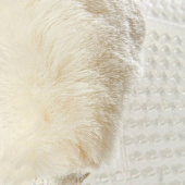 Gelpad mit Lammfell Transparent Gelpad mit Lammfell Transparent