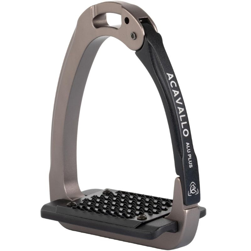 Steigbügel Arena Aluplus 2.0 Titanium/Black